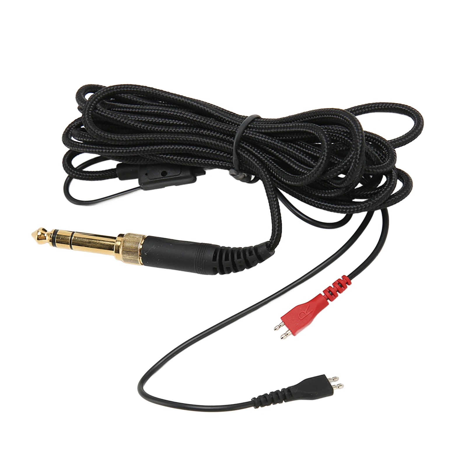 

9.8ft Replacement Headphone Cable Woven Wire Compatible for Sennheiser HD25 560 540 480 430 HD Headphones