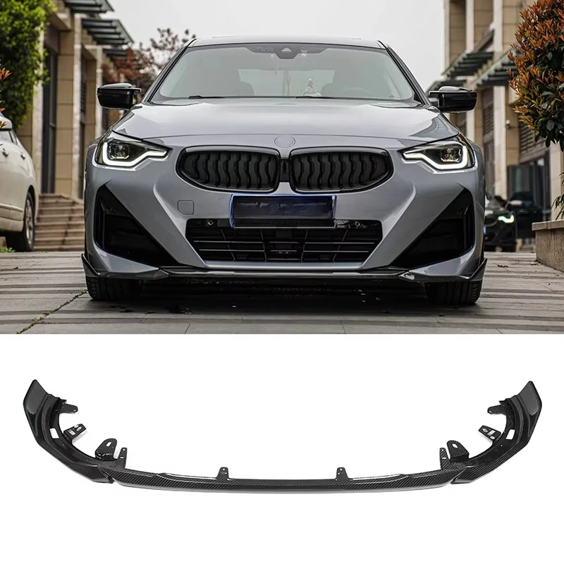 

Dry Carbon Front for 2 Series Coupe G42 M225i 240i MP Style Lip Bumper Sword Chin Spoiler Wing Splitter 2021+