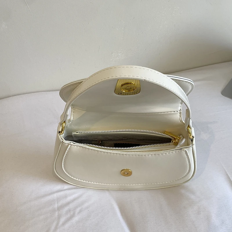 Luxus Designer Hobos Handtasche Frauen Kleine Achselhöhle Tasche Vintage Kupplung Geldbörse Pu Flap Schulter Taschen Für Damen Khaki Umhängetaschen – Detail 17