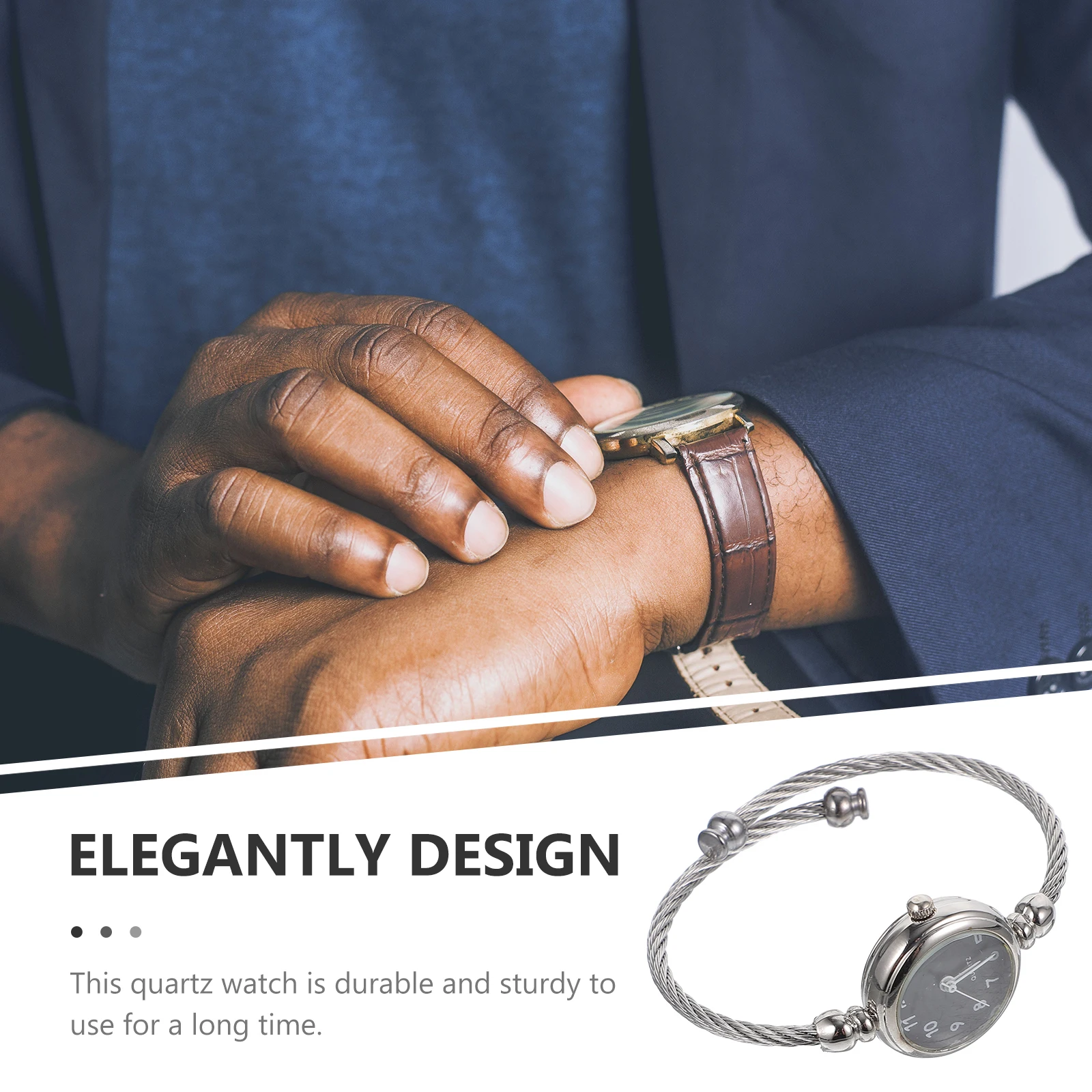 

Elegant Women's Digital Watch Fashion Quartz Wristwatch Old Business Dress Style Sturdy Bracelet Perfect for Valentine