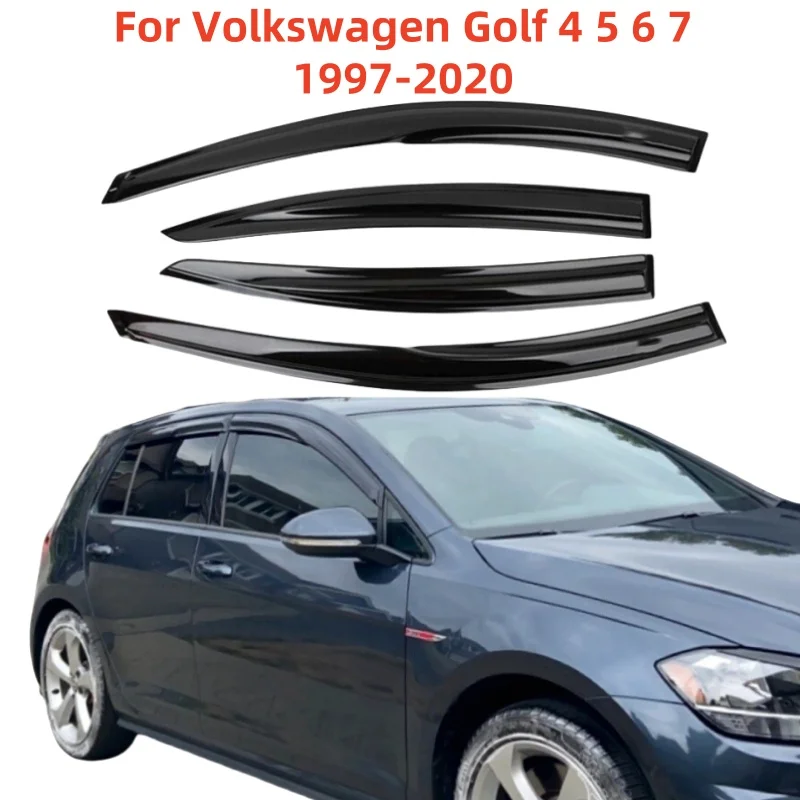 

Для Volkswagen Golf 4 5 6 7 1997-2003 / 2004-2008 / 2009-2012 / 2014-2020 оконный козырек, защита от солнца и дождя, тент, укрытие