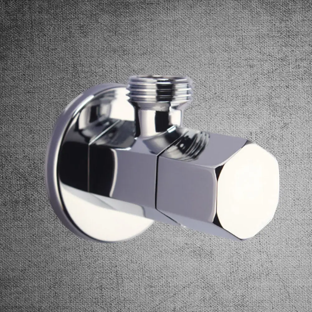 Brass Angle Valve Thickened Explosion-Proof High Temp Resistant For Bathroom Sink Toilet Shower Irrigation Shut Off Valve