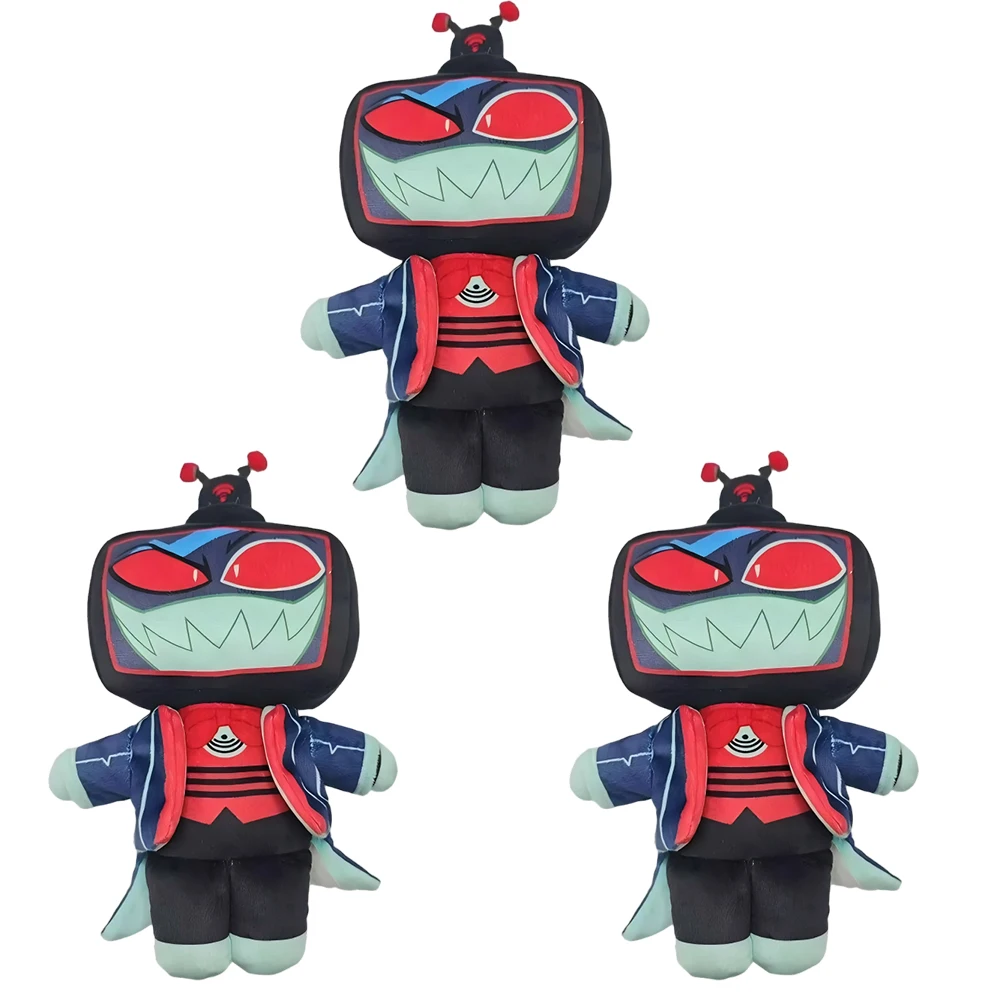 

Милый Hazbin VOX плюшевые игрушки Рождественская игра Hazbin Evil Boss мягкая кукла подарки на день рождения и праздник игрушки для украшения комнаты..