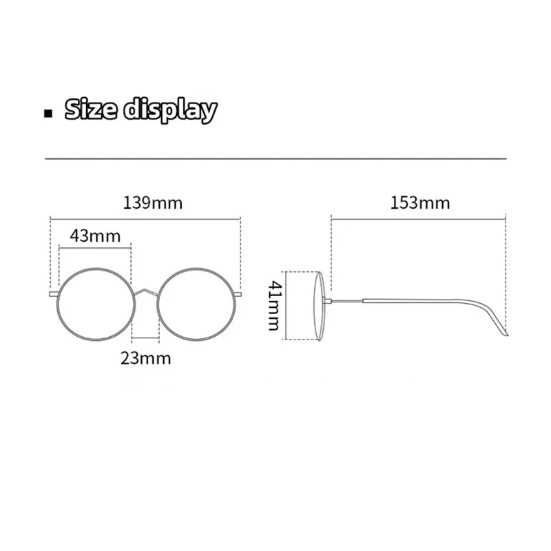 Ultralight Pure Titanium Round Retro Frame Prescription Sunglasses Men Woman Polarized Driving Anti-Glare Diopter Myopia 0 To -6