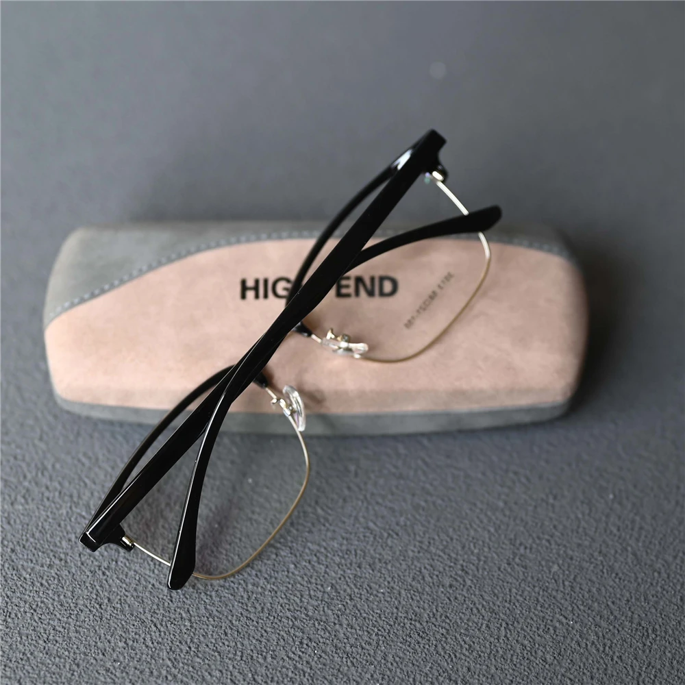 Vazrobe 155mm Oversized Reading Glasses Male Women Anti Blue Light 0 +100 150 200 250 300 350 400 Diopter Eyeglasses Frame