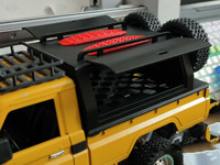 MN MODEL MNRC MN82 RTR 1/12 2.4G 4WD RC Car  TOYOT Land Cruiser LC79 Rock Crawler LED Light Climbing Off-Road Truck  Rear Bucket