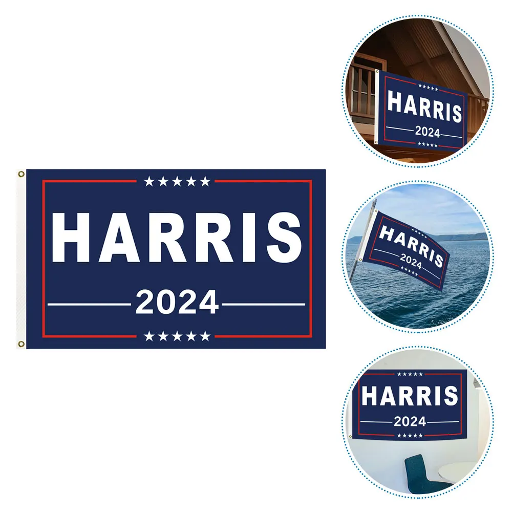 

2024 Flag Anti-Wear Election Banner Outdoor Indoor Support Flag Sign Banner Flags