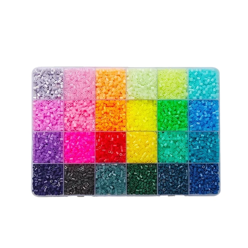 2.6mm 8400pcs Perler Beads Fuse Hama Beads for Diy Handmade Gift Home Decoration Jigsaw Puzzle