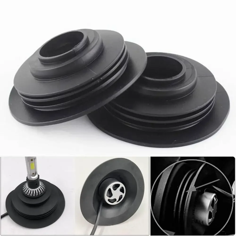 Headlight Lamp Light Rubber Dust Cover Car Motorcycle LED Headlight Bulb Waterproof Dust Cover For H1 H3 H4 H7 H8 H9 H11