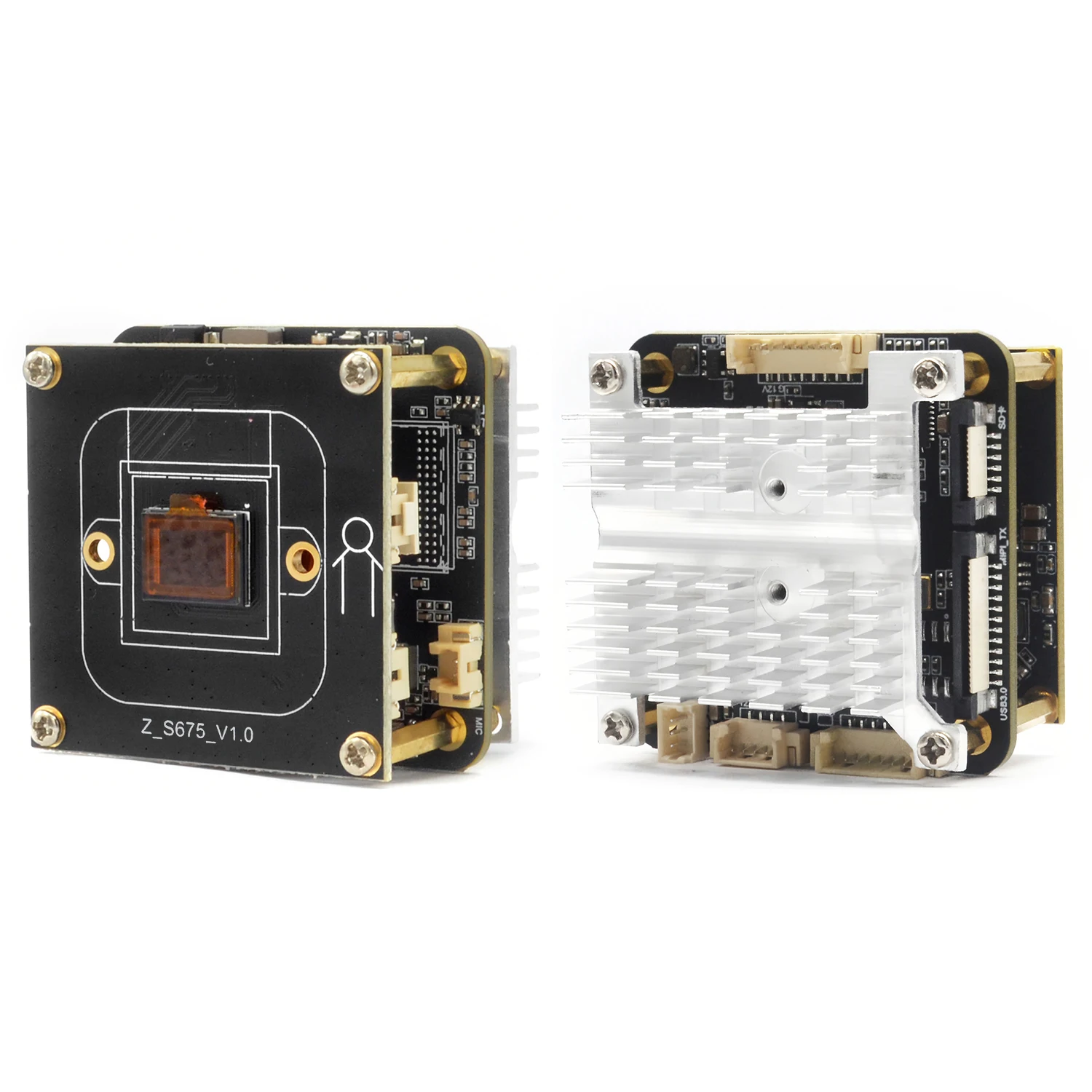 وحدة كاميرا CCTV 5MP starvis 2 IMX676، عدسة تكبير المحرك اختيارية، تدعم تقليل الضوضاء AI وإخراج usb3.0 وcvbs وما إلى ذلك