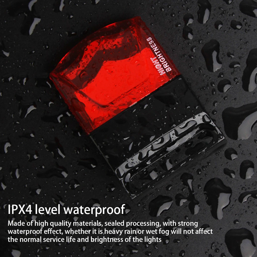 

Водонепроницаемый велосипедный магнитный задний фонарь, задний фонарь, светодиодный защитный фонарь, универсальный аксессуар для умного оборудования с автономным питанием