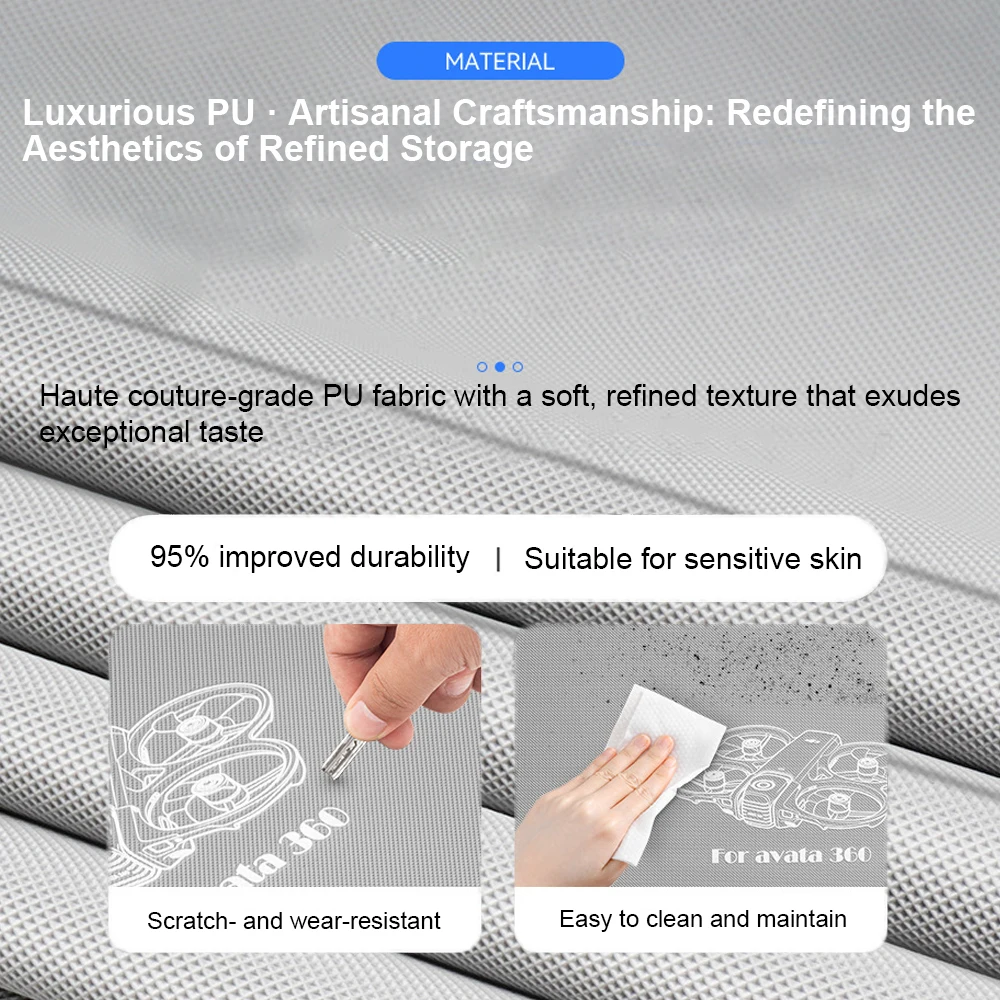 

for DJI Avata 360 Protective Carrying Case Hard Shell Waterproof Shoulder Bag for RC Pro Controller Charging Hub Propellers