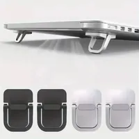 2pcs Aluminum Alloy Laptop Accessories Laptop Stand for Computer Holder Mini Portable Legs for Macbook Computer Stand