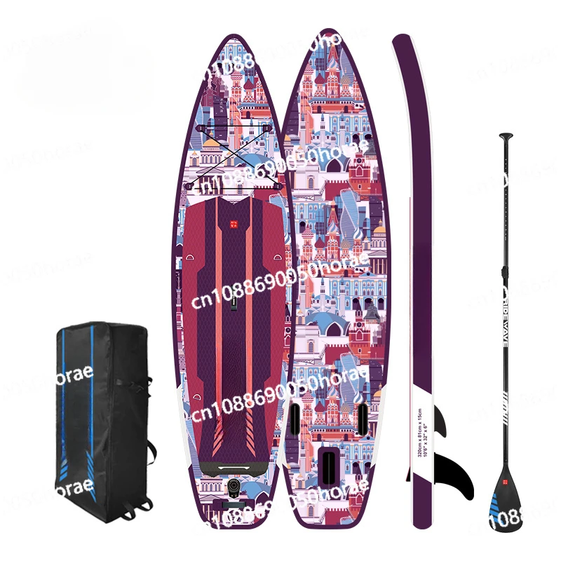 Inflatable Paddle Surfboard Beginner Stand Paddle Yoga Board