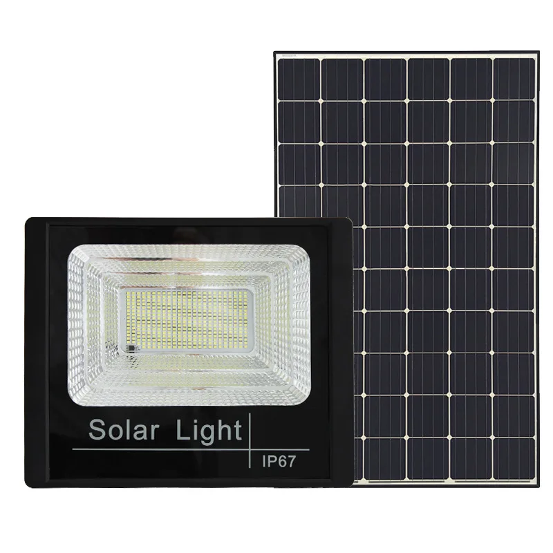 

30W 25W 1000mAh Solar Flood Lights Remote Control Powered Spotlight Outdoor Waterproof IP67 Villa Street Lamp Adjustable Angle