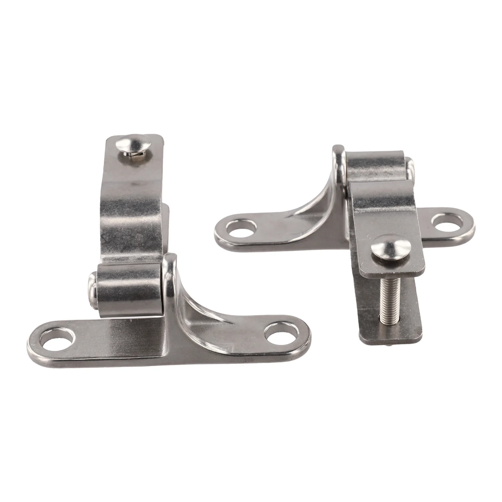 For 1-3 8 Inch Pipe 304 Stainless Steel Heavy Duty Hinges For Sheds For Chain-link Fences Compatible Fence Hinge System