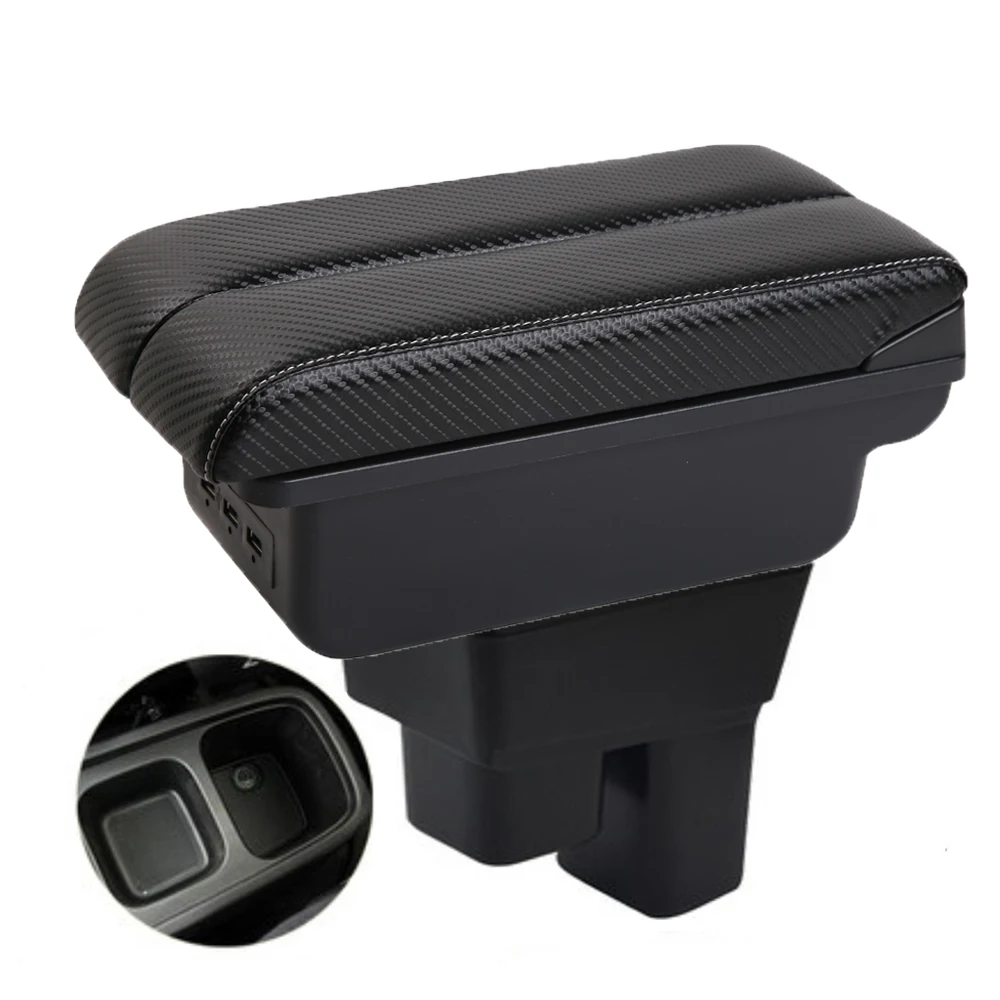 Car Fit Jazz GE Armsteunbox middenconsole opbergkoffer bestuurder elleboogsteun