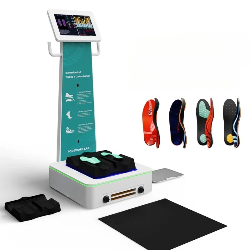 3D Sports Training Custom Moulded Insoles Orthotics  Pressure Foot Scanner