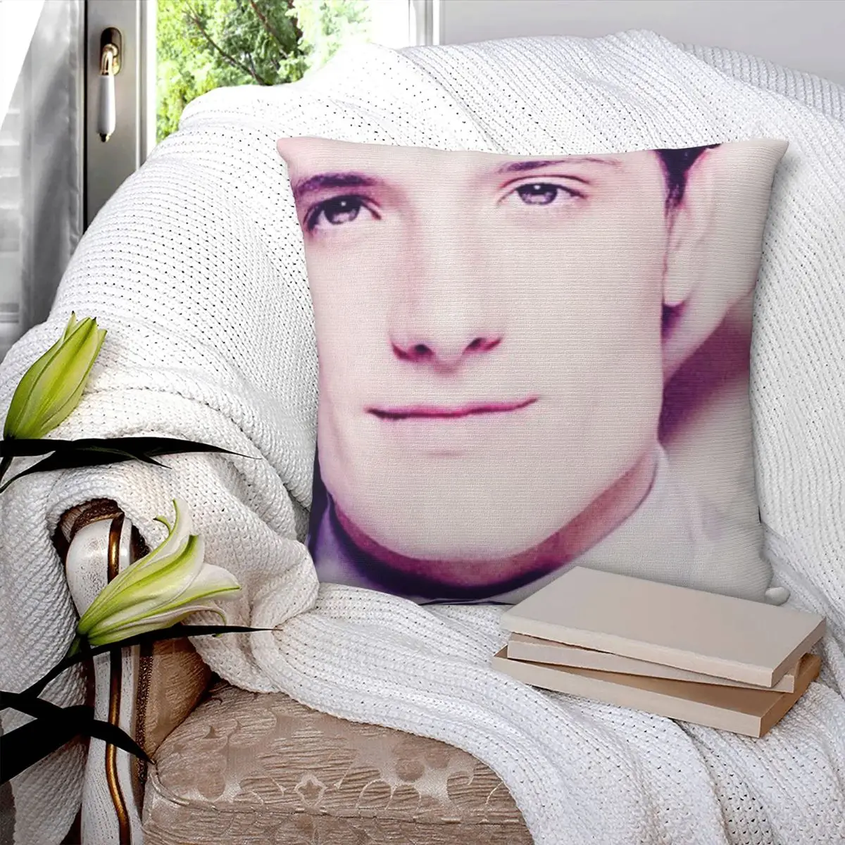 جوش هوتشرسون صافرة ميمي أغنية الموسيقى ساحة المخدة وسادة غطاء وسادة البريدي الزخرفية الراحة رمي وسادة للمنزل أريكة