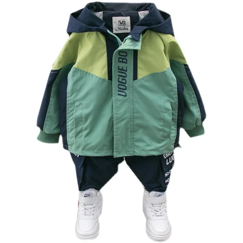 Boys Clothes Sets Windbreaker Sports Suit Children\'s Jacket Boys Kids