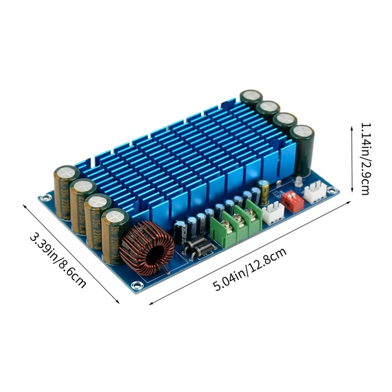 AB25-TDA7850 4-قناة 50 واط مكبر صوت للسيارة مجلس الصوت 12 فولت عالية الطاقة مضخم الصوت مجلس للسيارة #5