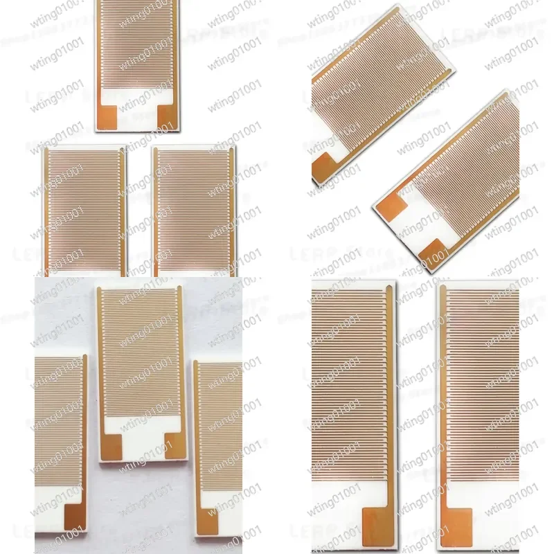 for 5pcs Golden Conductive Probes Thermal Sensing Tips Fork Style Contacts Circuit Board Connectors High Precision Heating