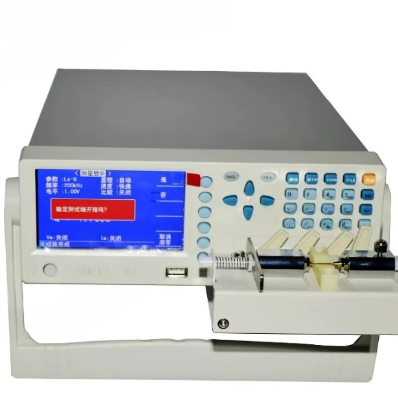 SMD Chip Component Thimble Test Clamp Piezoelectric Ceramic Wafer Fixture LCR Bridge Test Clamp