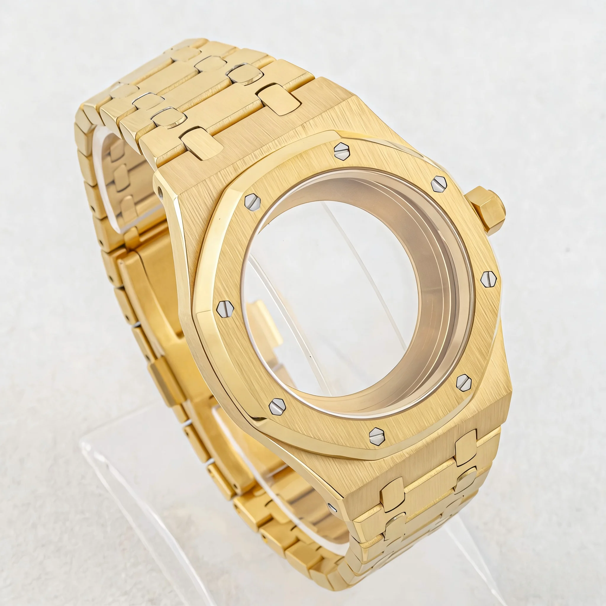 nh35-nh70-42mm-case-silver-rose-gold-ap-case-for-318mm-ap-dial-nh35-sapphire-glass-case-high-quality-stainless-steel-bracelet