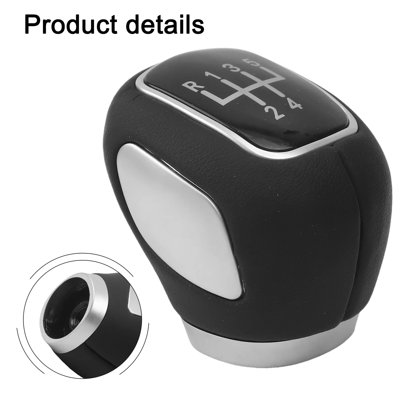 

Black Shift Knob Vehicle Upgrades Ergonomic Design For Comfort Sleek Black Aesthetic Stylish Car Interior For Outlander