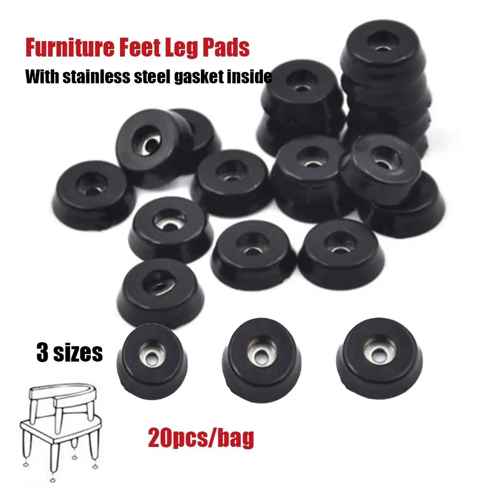 18x15x5mm14*11*9mm11*9*6mm Schränke Gummi Möbel Bein Pads Tisch Stuhl Werkzeug Fliesen Boden Protektoren Möbel Füße Zubehör