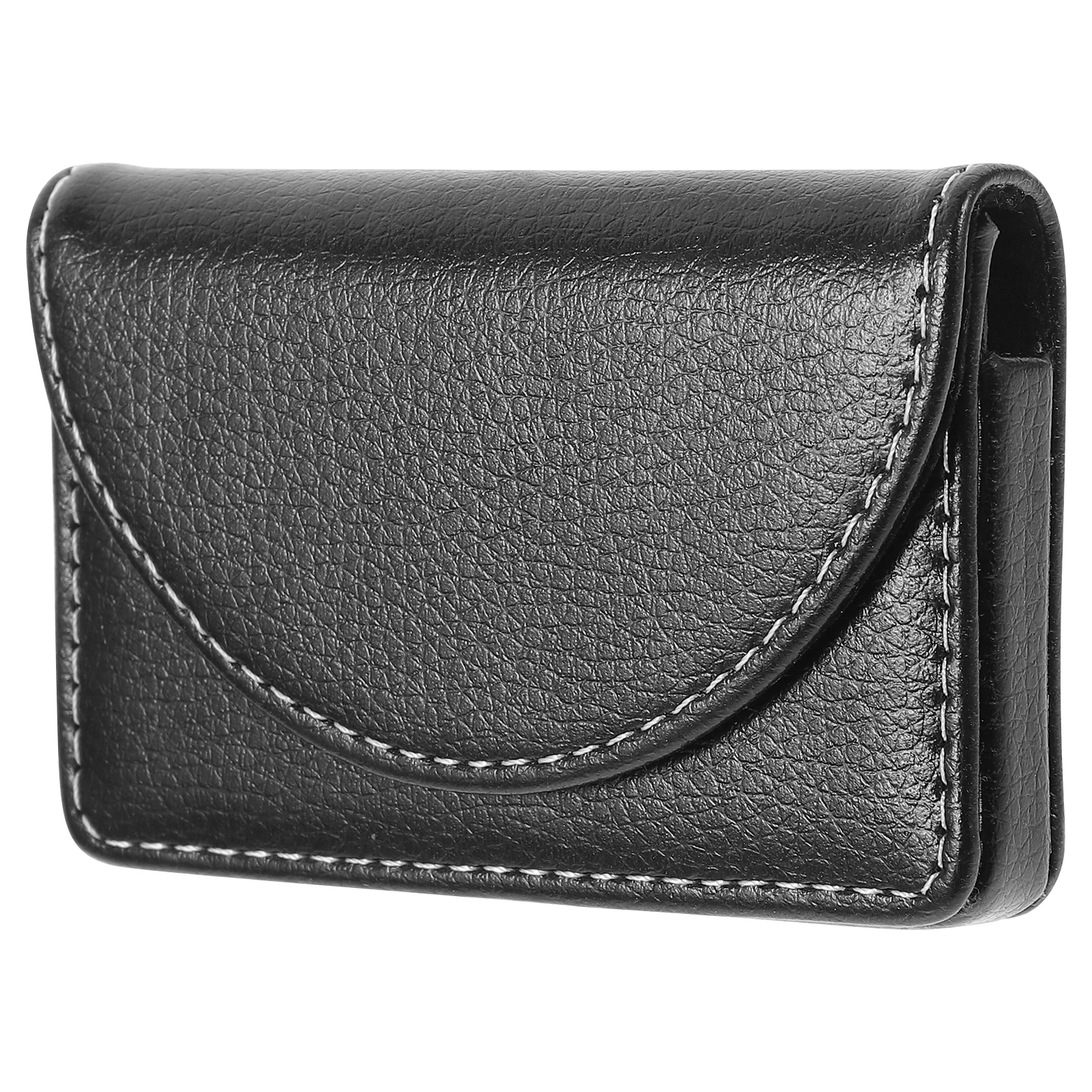 

Business Card Box Black 1196 Cards Holder Wallet For Men Travel Essentials Portable Card Protector