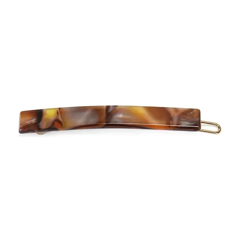 French High Quality Acetate Hairpin Classic Premium Black Edge Clip Bangs Clip Korean Style hair pin pinza pelo