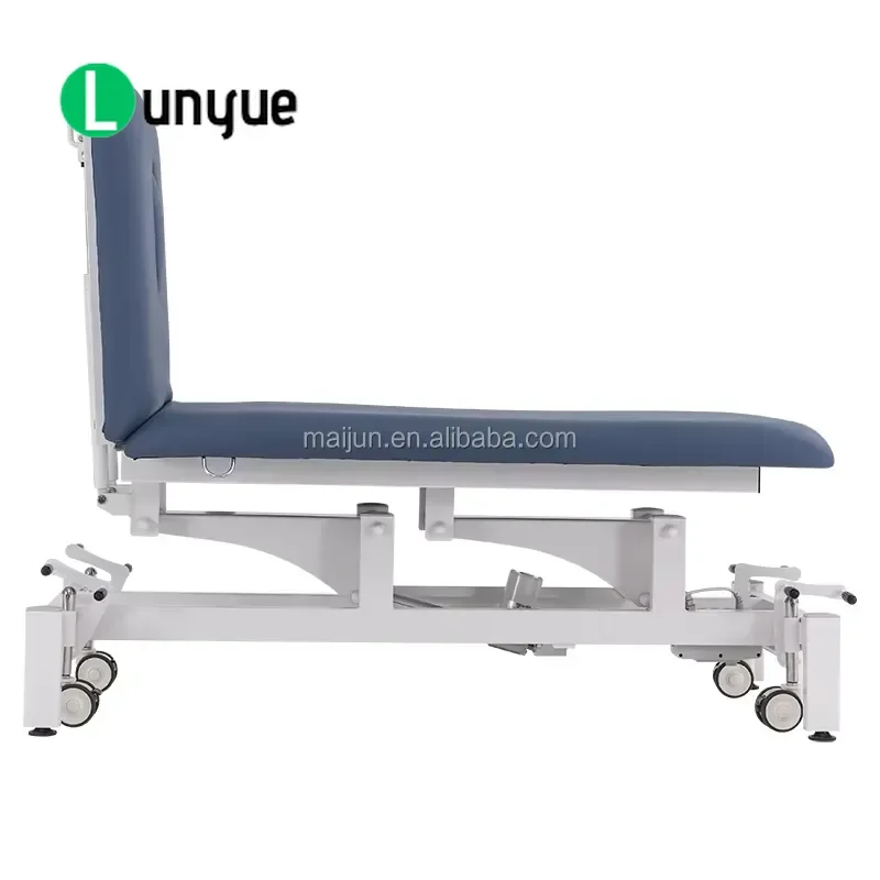One Motor Electric Bi-fold Adjustable Surgical Treatment Table Physiotherapy Bed Massage Sofa for Hospital Clinic Use Durable