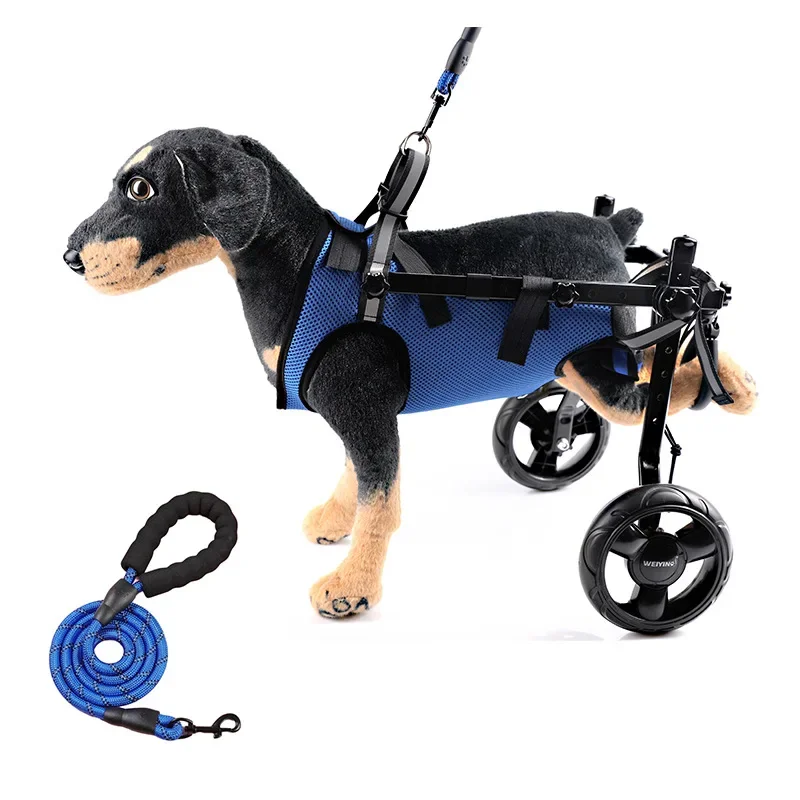 Pet Dog Wheelchair Dog Rehabilitation Walking Assist Cart Moped Pet Scooter