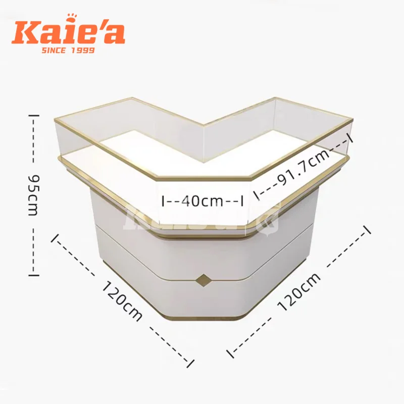 custom.Custom Modern Shopping Mall Watch Showcase Display Shop Fixture in Jewelry Store