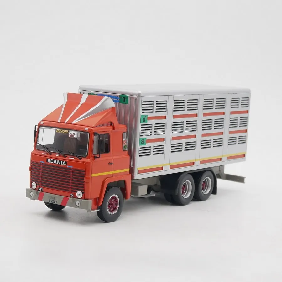diecast-ixo-1-43-scale-scania-140-v8-livestock-transport-vehicle-alloy-car-model