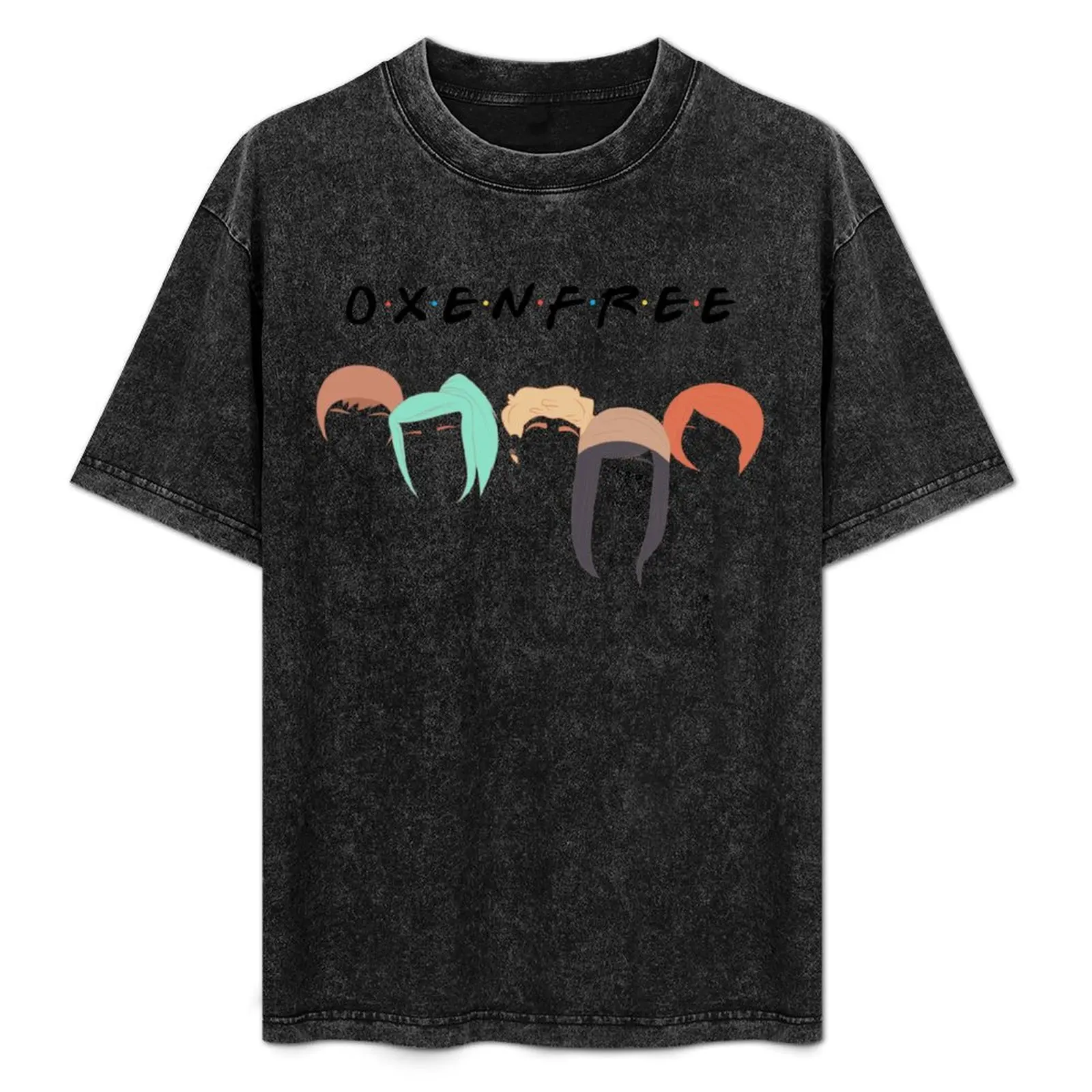Camiseta Oxenfree Friends, camiseta básica deportiva ligera
