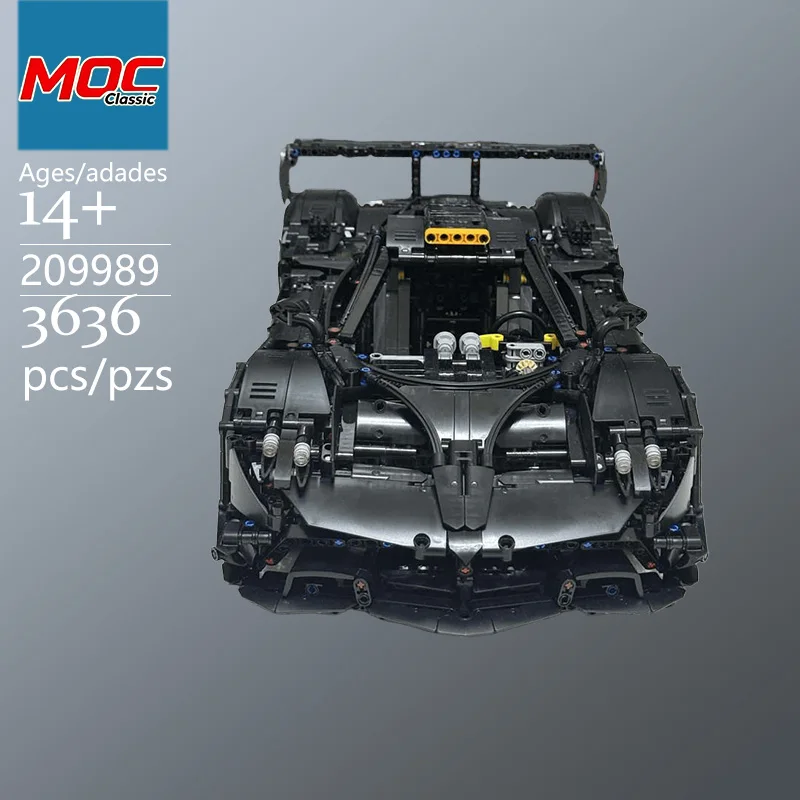 Specially Customized MOC High-Speed ​​Sports Car Technic Building Block Model - Trendy Educational Toys Casual Building Game Toy