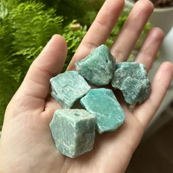 20-30mm Irregular Raw Stone Bead Natural Amazonite Apatite Prehnite Quartz Rough Mineral Beads For Jewelry Making Home Craft DIY