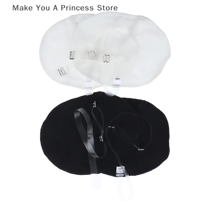 2 pezzi cuscinetti ascellari riutilizzabili regolati in cotone traspirante ascelle cuscinetti per la cinghia del sudore per le donne uomini cuscinetti ascellari cuscinetti ascellari in cotone