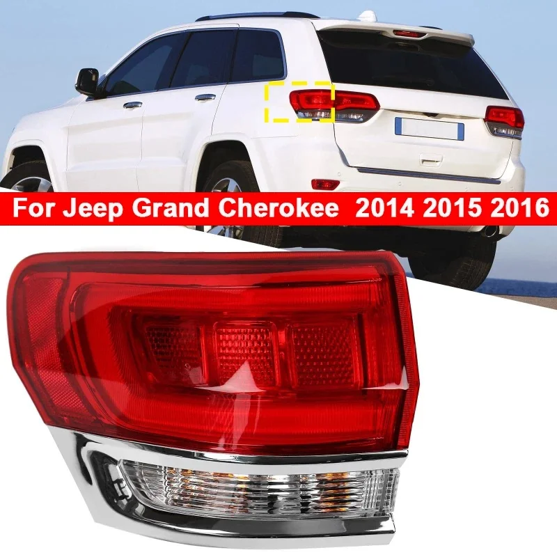 

1PCS Rear Left Side Car LED Tail Light Brake Light Signal Light Assembly Fit for Jeep Grand Cherokee 2014 2015 2016