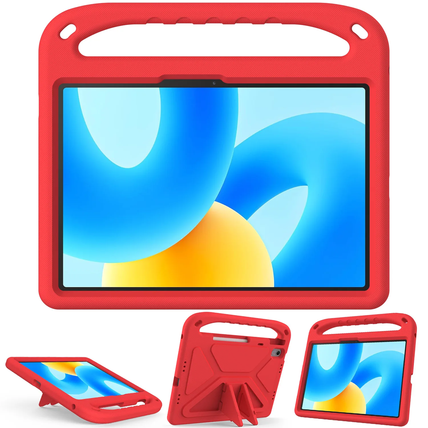 حافظة كمبيوتر لوحي مقاومة للصدمات EVA غطاء حامل جلدي لهاتف Huawei MediaPad 11.5/MatePad Air 11.5 بوصة/MediaPad 11.5S مسند أمان للأطفال #4