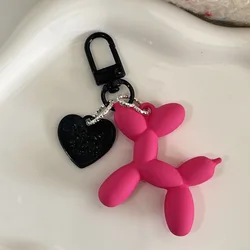 Cartoon Balloon Dog Key Rings Door And Bag Pendant Cartoon Animal Dog Fashion Girls Keychain Chains Women Gift