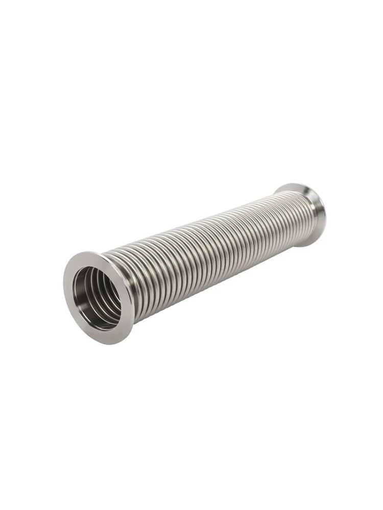 KF Hochvakuumbalg KF16-KF50 100 mm-1000 mm mit 2 Sätzen Edelstahlklemmen – Detail 2