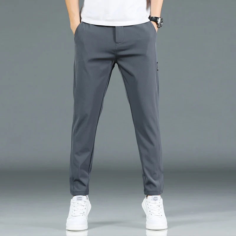 2024 Primavera Verano pantalones de Golf para hombres alta calidad elasticidad moda Casual pantalones transpirables ropa de hombre