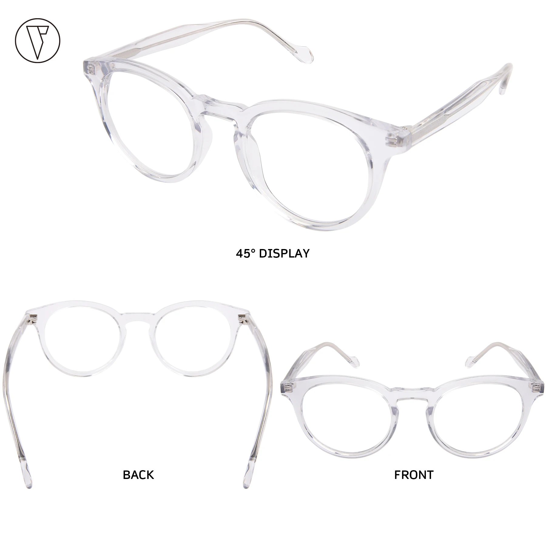 ONDEX Custom Prescription Sunglasses/Eyeglasses,Stylish UV400 Polarized Lenses,Photochromic Lens,Personalized Power-1.00 to-8.50