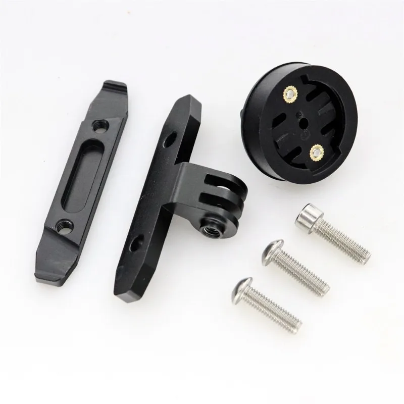 For GoPro Hero6/5/4/3 Camera CNC Aluminum Bicycle Stand Base Bicycle Cushion Clip
