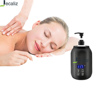 Electric Massage Oil Warmer Digital Essential Lotion Cream Heater With LED Display Bottle Dispenser For Home Salon Spa Massage