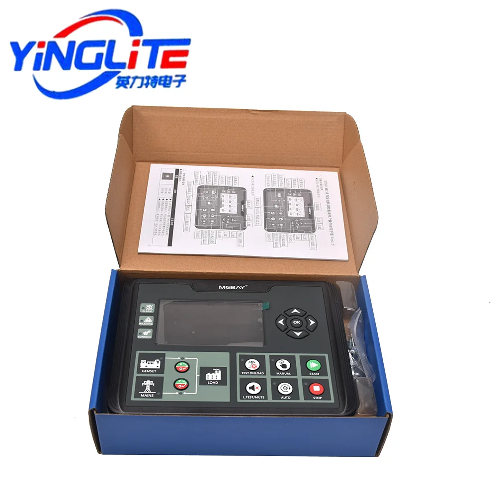 LCD Automatic Start Control Panel for DC70D, DC72D, DC70DR, and DC72DR MK2 Generator Controllers