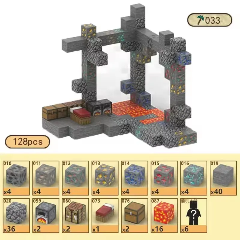 128pcs without box